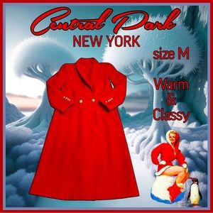 CENTRAL PARK FULL LENGTH BUSINESS CASUAL WINTER JACKET size M